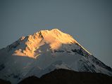 31 Gasherbrum I Hidden Peak North Face Close Up At Sunset From Gasherbrum North Base Camp In China